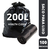 SACO P/ LIXO 200L PRETO LCE PCT C/100 - HEALTH CLEAN