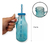 Botella Vidrio Color Jugo Sorbete Caja 250ml Crystal Rock - Puerto 5