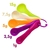 Set Cucharas Medidoras X 5 Colores Cocina - comprar online