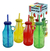 Botella Vidrio Color Jugo Sorbete Caja 250ml Crystal Rock en internet