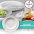 Platos Hondos De Melamina Blanco 22,5cm Comedor X 12 - comprar online