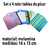 Set X 4 Mini Tablas Para Cortar Picar Alimentos Melamina