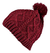 Gorro Rocky Tejido Trenzas Y Ochos Pompon Unisex Puerto 5 en internet