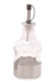 Aceitero 17 Cm Vidrio Acero Con Pico