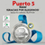 Set Aceitera Y Vinagrera Vidrio Y Metal Con Pico Vertedor - Puerto 5