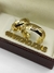 Aliança de Ouro 18k 6mm | Modelo Tradicional com Friso Transversal - comprar online