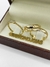 Aliança de Ouro 18k 4mm | Modelo Tradicional + Anel Solitário em Ouro 18k Cravejado - comprar online