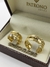 Aliança de Ouro 18k 7mm | Laterais Torneadas Centro Polido | Centro Cravejado + Anel Solitário Infinito com Pedra - comprar online