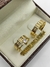 Aliança de Ouro 18k 5mm | Frisos Duplos + Anel Solitário em Ouro 18k com Pedra - comprar online