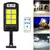 Luz Led 6 Paneles Recarga Solar Control