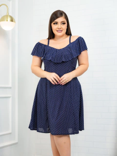 Imagem do KIT 3 Vestidos Alcinha Liganete Estampado CORES SORTIDAS