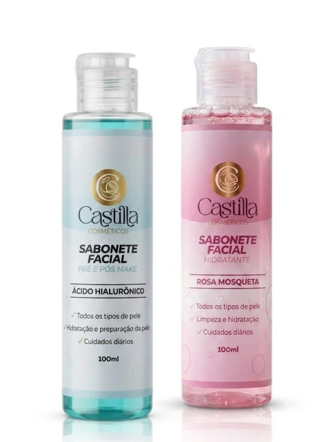 Sabonete Facial Hidratante | Castilla Cosméticos