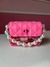 Bolsa de acrílico infantil com 6 mini produtos de makes + esponjinha + chaveiro com balm e Lip Gloss