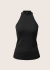 Top sin Mangas Cuello Alto - tienda en línea