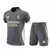 Kit-Treino Manga Curta - Real Madrid 25/26 Cinza e Amarela - comprar online