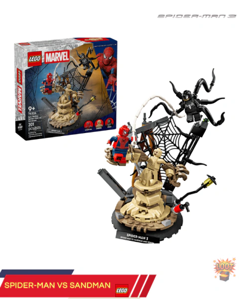 Spider-Man vs Sandman | Spider-man 3 | Lego