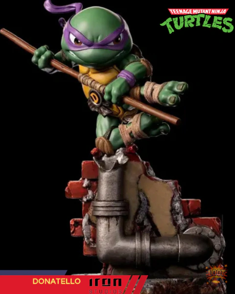 Donatello | Las Tortugas Ninja | Iron Studios Minico