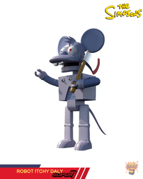 Robot Itchy Daly | The Simpsons | Super 7