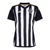 Camisa Atlético Mineiro I 25/26 - Torcedor Adidas Feminina - Preta com listras branca com detalhes em amarelo