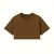 CROPPED OVERSIZED VIYU BROWN - comprar online