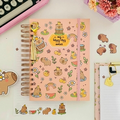 Caderno Wire-o Capivaras - comprar online