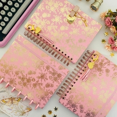 Caderno de discos - Coleção Florologia – Rosa - comprar online
