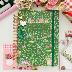 Caderno Wire-o A5 - Fazenda de morangos - comprar online