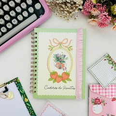 Caderno Minhas Receitas – Morangos