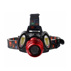 Lanterna de Cabeça 3 LED´s Profissional Recarregável Headlight Com Zoom Ajust na internet