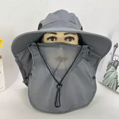 Imagem do Chapéu com Protetor de Pescoço e Rosto