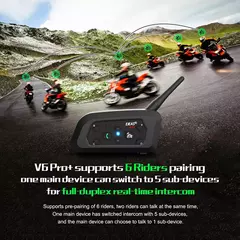 EJEAS V6 PRO +/PLUS - Moto Toca
