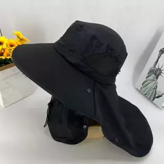 Chapéu com Protetor de Pescoço e Rosto - Moto Toca