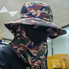 Chapéu com Protetor de Pescoço e Rosto - comprar online