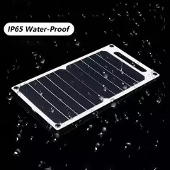 Painel solar 30w com usb, à prova de água - Moto Toca