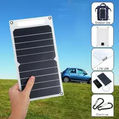 Painel solar 30w com usb, à prova de água na internet