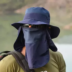 Chapéu com Protetor de Pescoço e Rosto - loja online