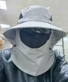 Chapéu com Protetor de Pescoço e Rosto na internet