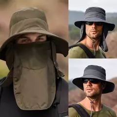 Chapéu com Protetor de Pescoço e Rosto