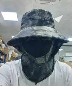 Imagem do Chapéu com Protetor de Pescoço e Rosto