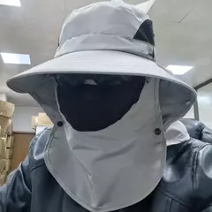 Chapéu com Protetor de Pescoço e Rosto - Moto Toca