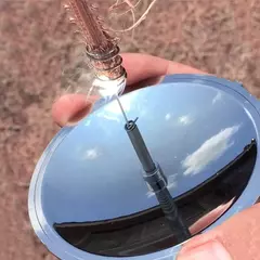 Iniciador de fogo solar na internet