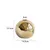Ceramic Golden Ball Plant and Decoration Vase