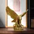 Golden Eagle Sculpture on internet