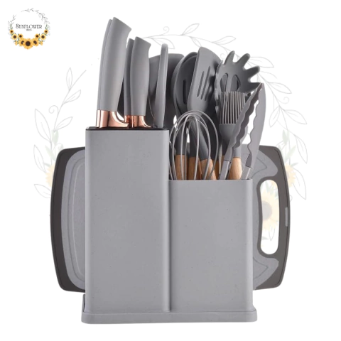 Set Utensilios Gris - comprar online