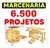 6.500 Projetos de Marcenaria aprenda a fazer os seus moveis. - comprar online