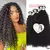 Cabelo Para Entrelace Sintético Mulheres Extensões Pacotes Fibra Química Orgânica Qualidade Afro Onda Profunda CAR-BELEZA 240g - loja online
