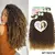 Imagem do Cabelo Orgânico Cacheado Para Entrelace Feminina Extensões Fibra Química Orgânica Qualidade 240g 6Pcs “RAINHA”-MODA