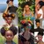 Afro Puff Aplique Coque Cacheado Rabo de Cavalo do Cordão Para Fibra Orgânica - Analoja  frete gratis para todo BRASIL