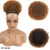 Afro Puff Aplique Coque Cacheado Rabo de Cavalo do Cordão Para Fibra Orgânica - loja online