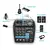 TEYUN-Bluetooth Som Mixing Console, Mixer de Áudio USB, 48V Phantom Power, Dela en internet